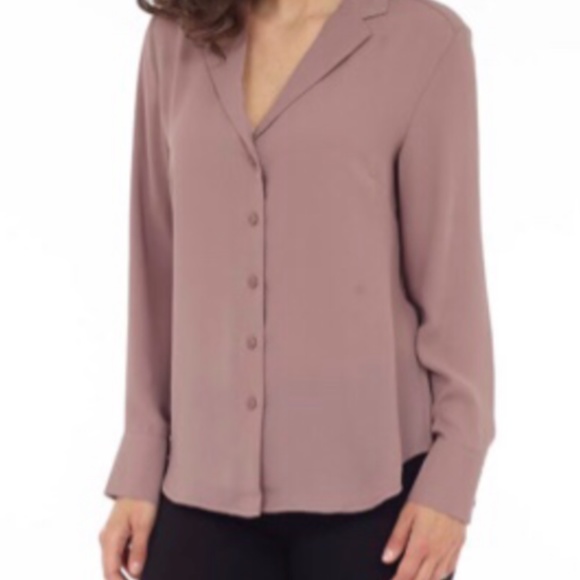 🌟DKR & Co Button Up Chiffon Blouse - Picture 3 of 7